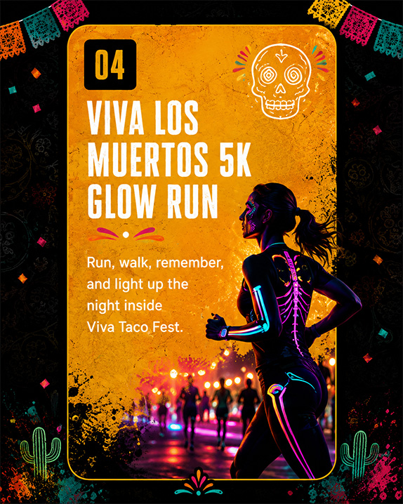 Viva Los 5k Glowrun